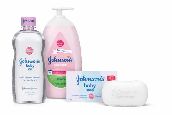 Johnson’s Baby Daily Care Set (Baby Oil • Baby Lotion • Baby Soap)