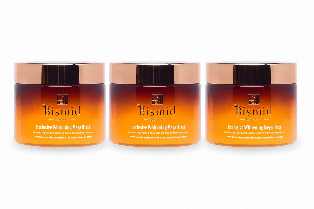 Bismid Exclusive Whitening MegaBlast Body Cream(3pcs Set)
