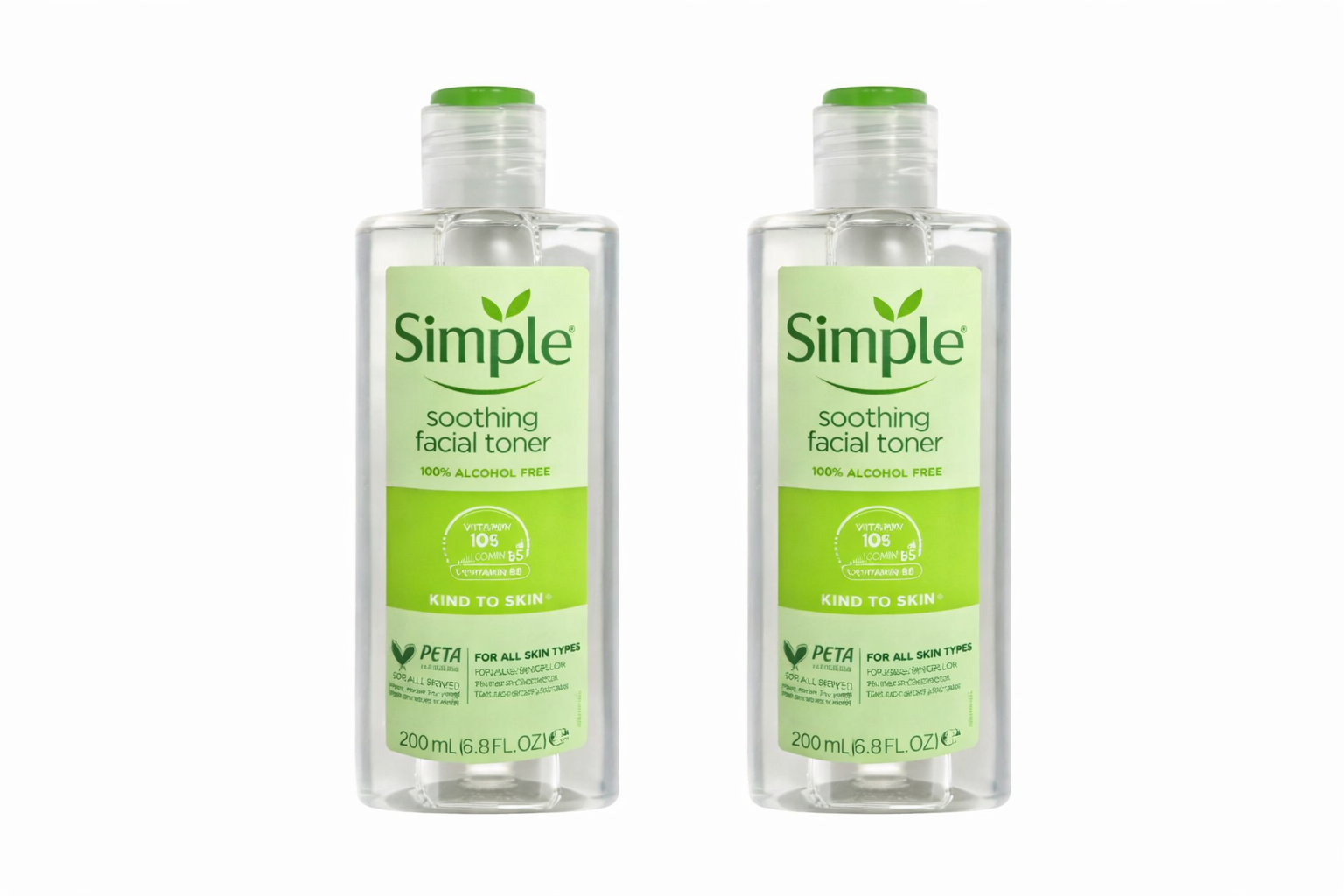 Simple Soothing Facial Toner – 2pcs Bundle