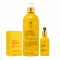 Lemon Glow Ultimate Lightening Set (Beauty Milk • Serum • Exfoliating Purifying Soap)
