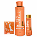 Pure Carrot Bio Balance Whitening Set (Carrot Oil Based Lotion • Serum • Exfoliating Soap)