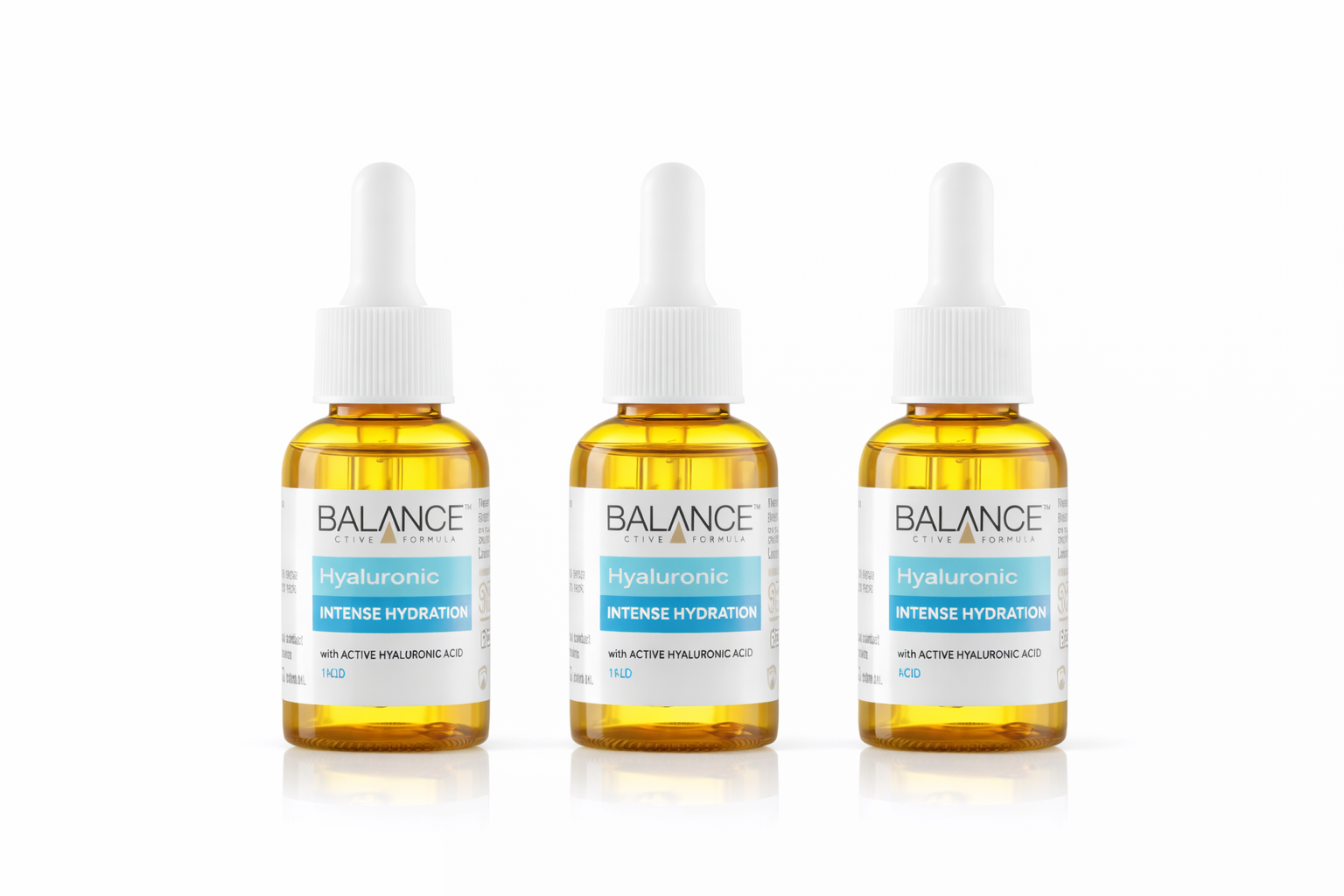 Balance Active Formula Hyaluronic Deep Moisture Serum 30ml (3-Pack)