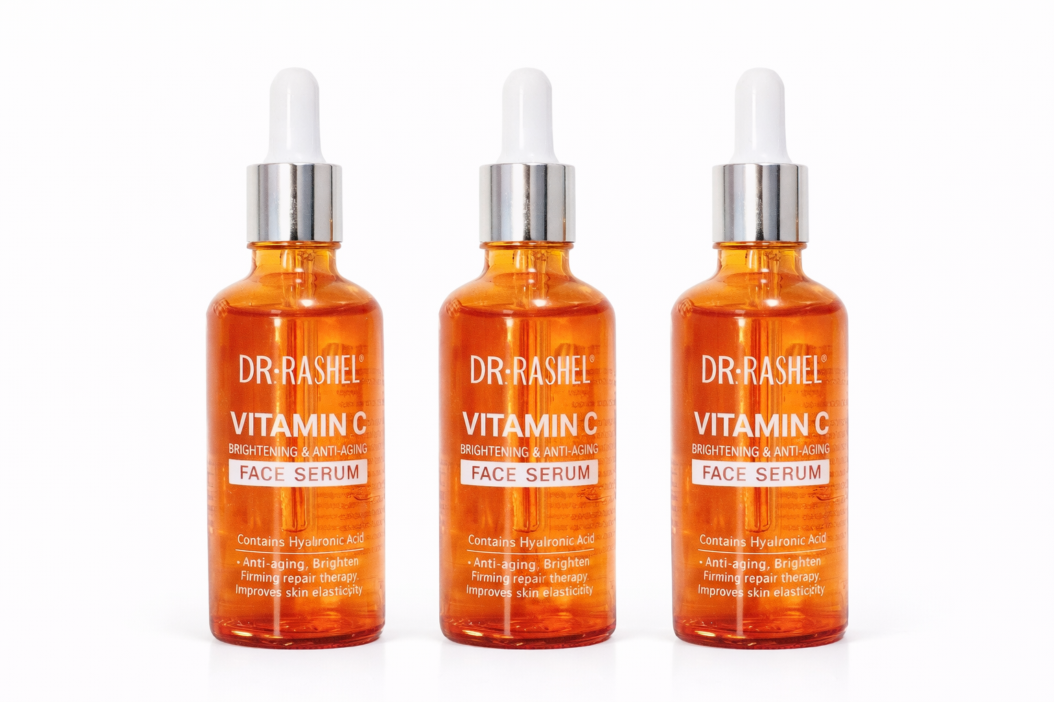 Dr. Rashel Vitamin C Brightening & Anti-Aging Face Serum 50ml (3-Pack)