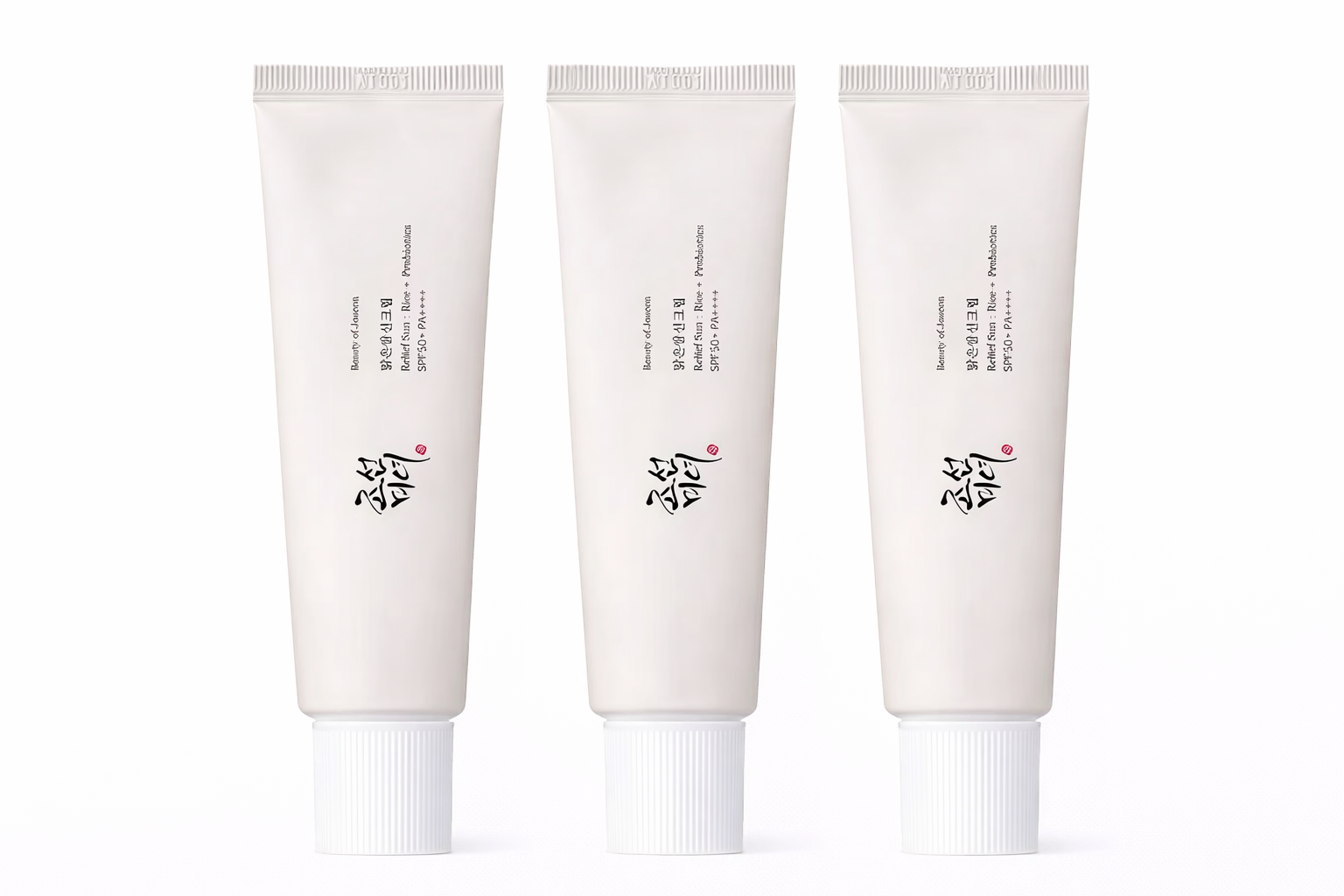 Beauty of Joseon Relief Sun: Rice + Probiotics SPF50+ PA++++ – 3PCS Bundle