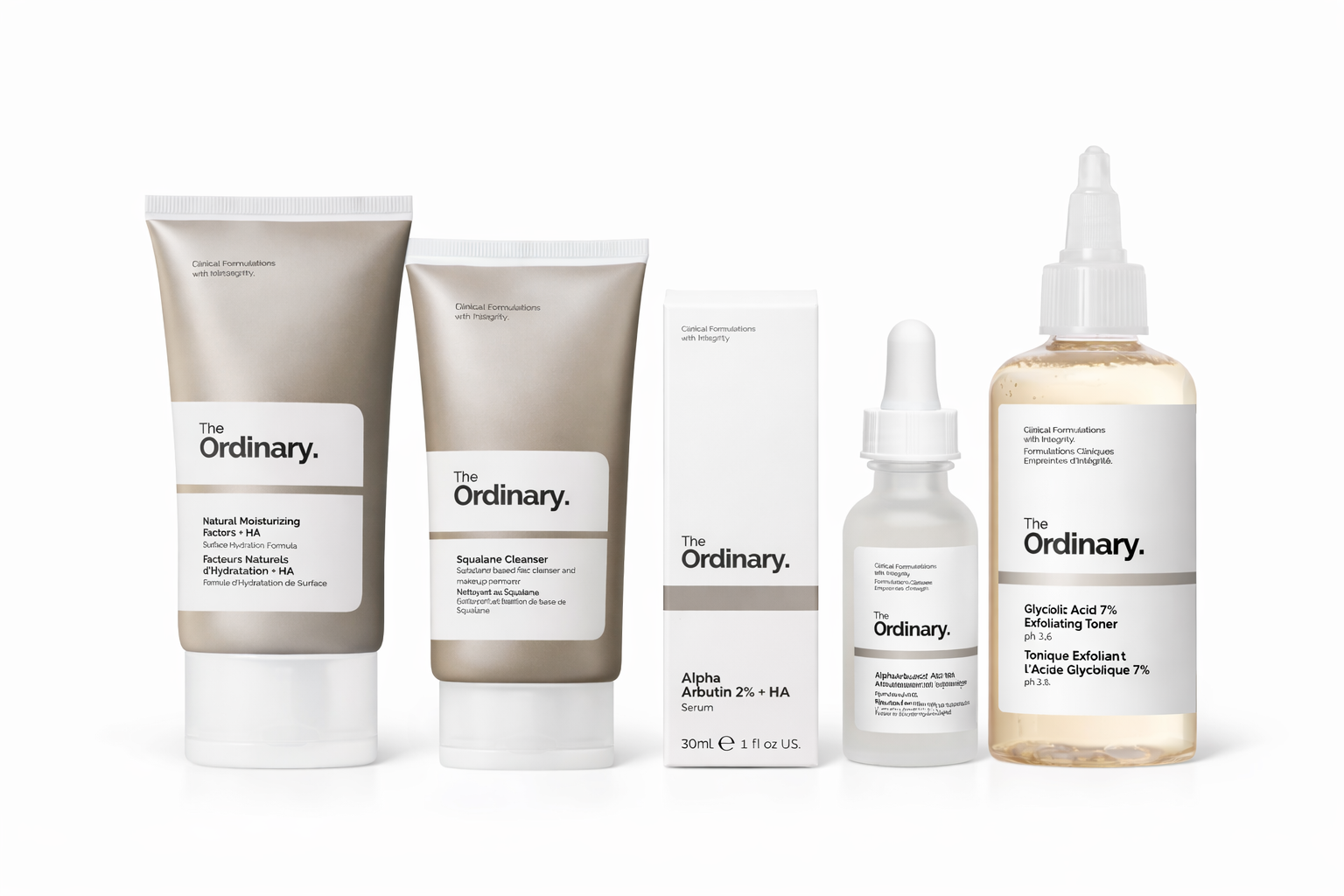 The Ordinary Glow & Dark Spot Correction Routine Set (4-Step Routine)
