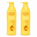 Advanced Korean Skin Bright & Clear Body Gel Wash – 2-Piece Set
