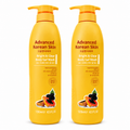 Advanced Korean Skin Bright & Clear Body Gel Wash (Papaya & Berry Variant) – 2-Piece Set