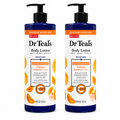 Dr Teal’s Glow & Radiance Citrus Body Lotion (Vitamin C) – 2-Piece Set