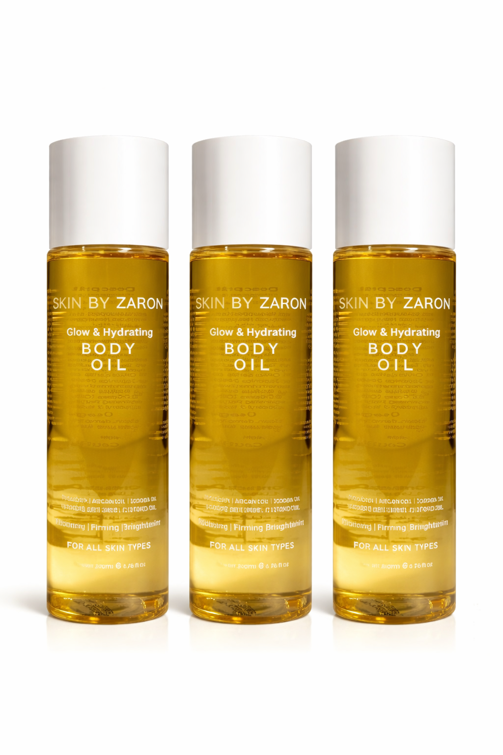 Skin By Zaron Glow & Hydrating Body Oil Trio