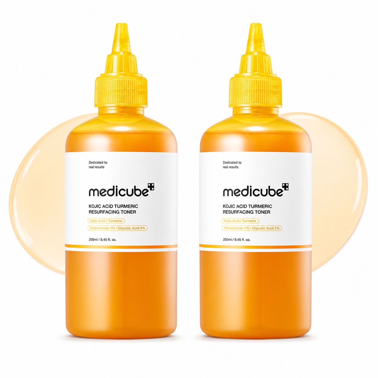 Medicube Kojic Acid Turmeric Resurfacing Toner (2-Piece Set)