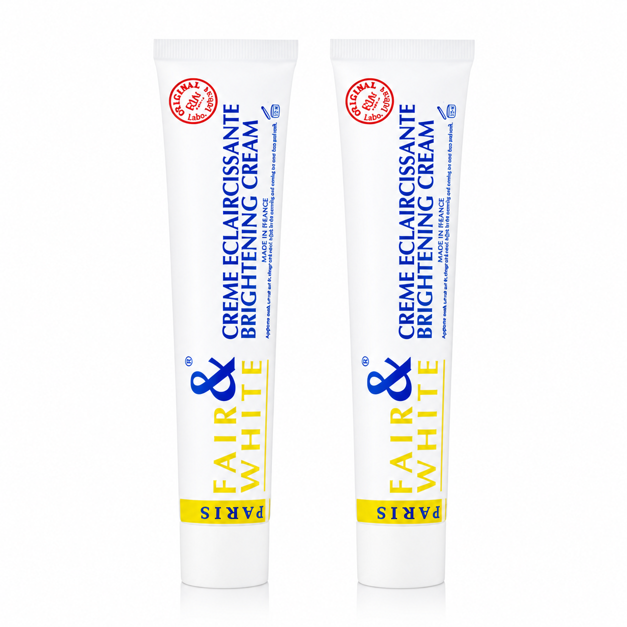 Fair & White Paris Brightening Cream (Crème Éclaircissante) – 2-Piece Set