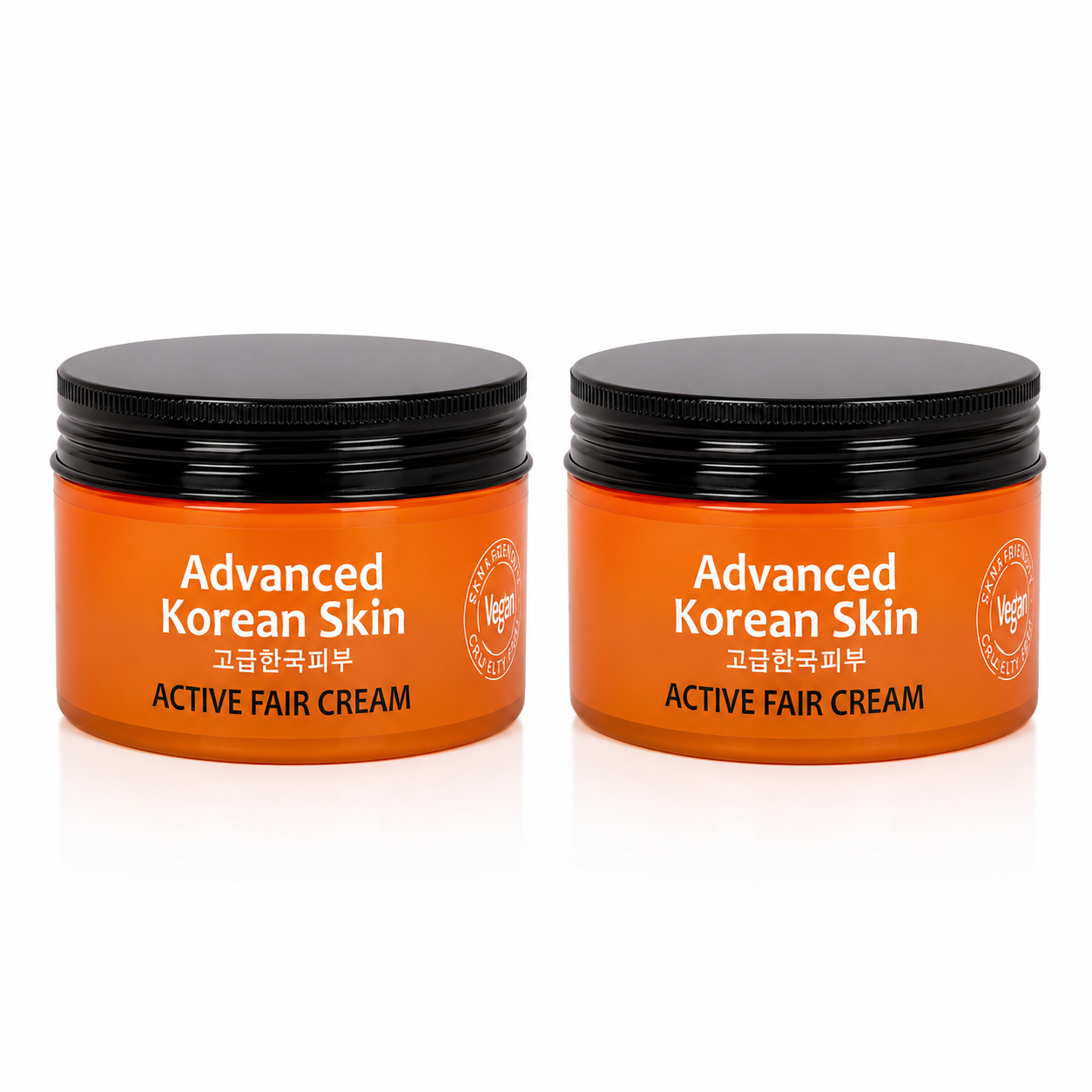 Advanced Korean Skin Active Fair Cream – 2-Piece Set