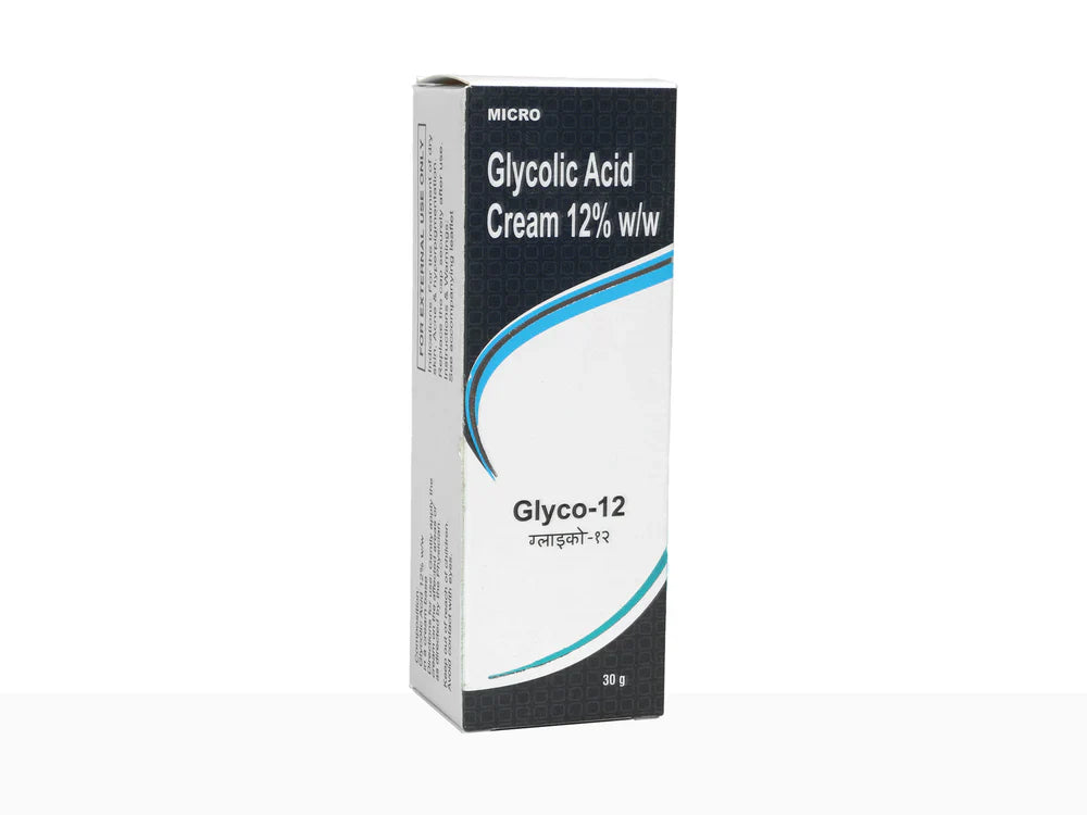 Micro Glyco-12 Glycolic Acid Cream 12% w/w 30g