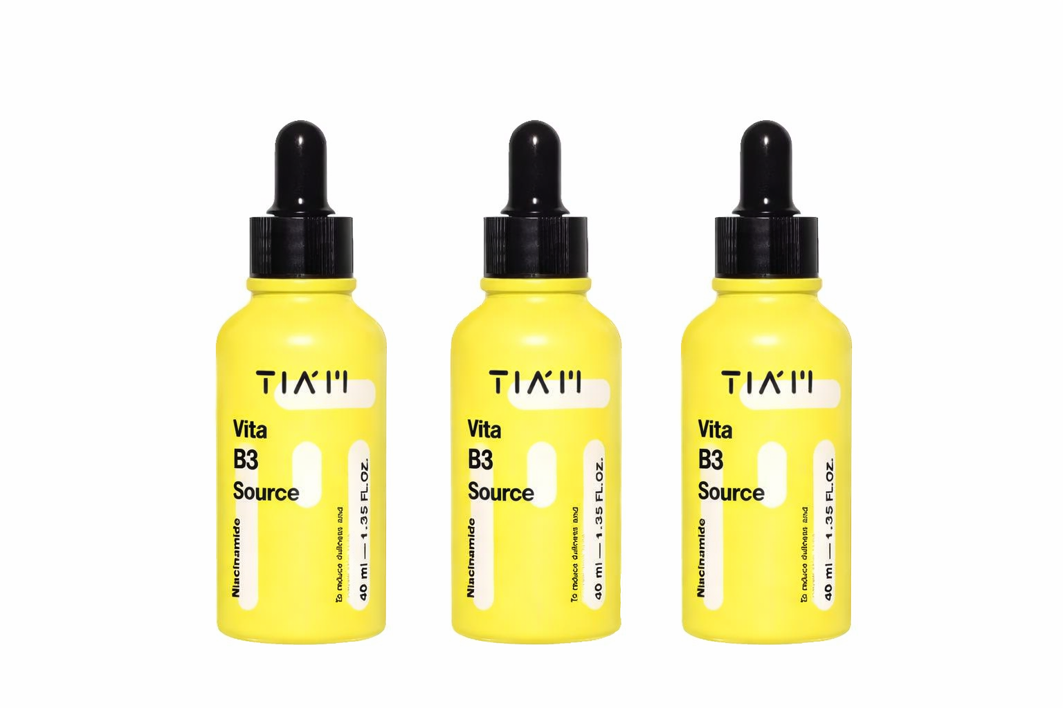 TIA’M Vita B3 Source Niacinamide Serum – 3pcs Bundle